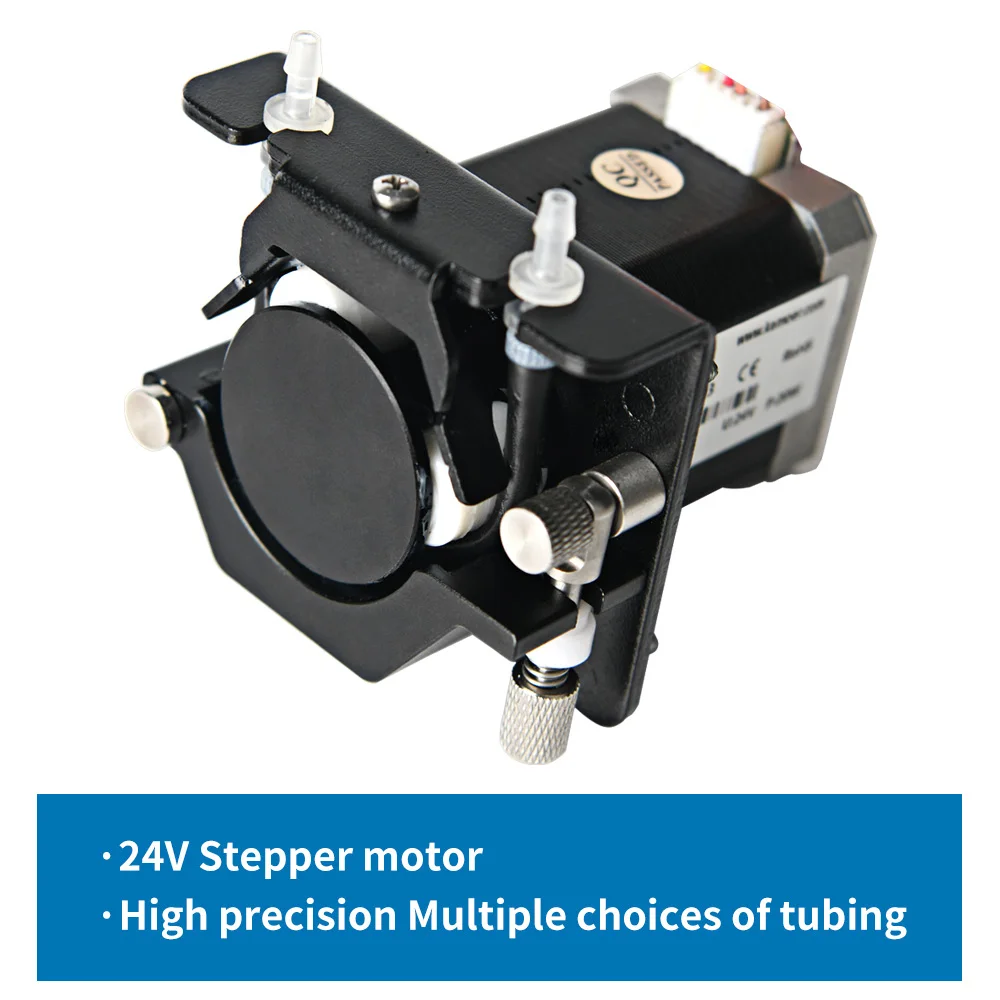 Kamoer KCS mini peristaltic pump stepper motor 12V/24V electric water pump(Silicone tube,BPT tube)