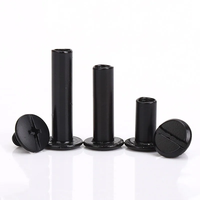 

Винты Chicago, черные, углеродистая сталь, 10 шт.