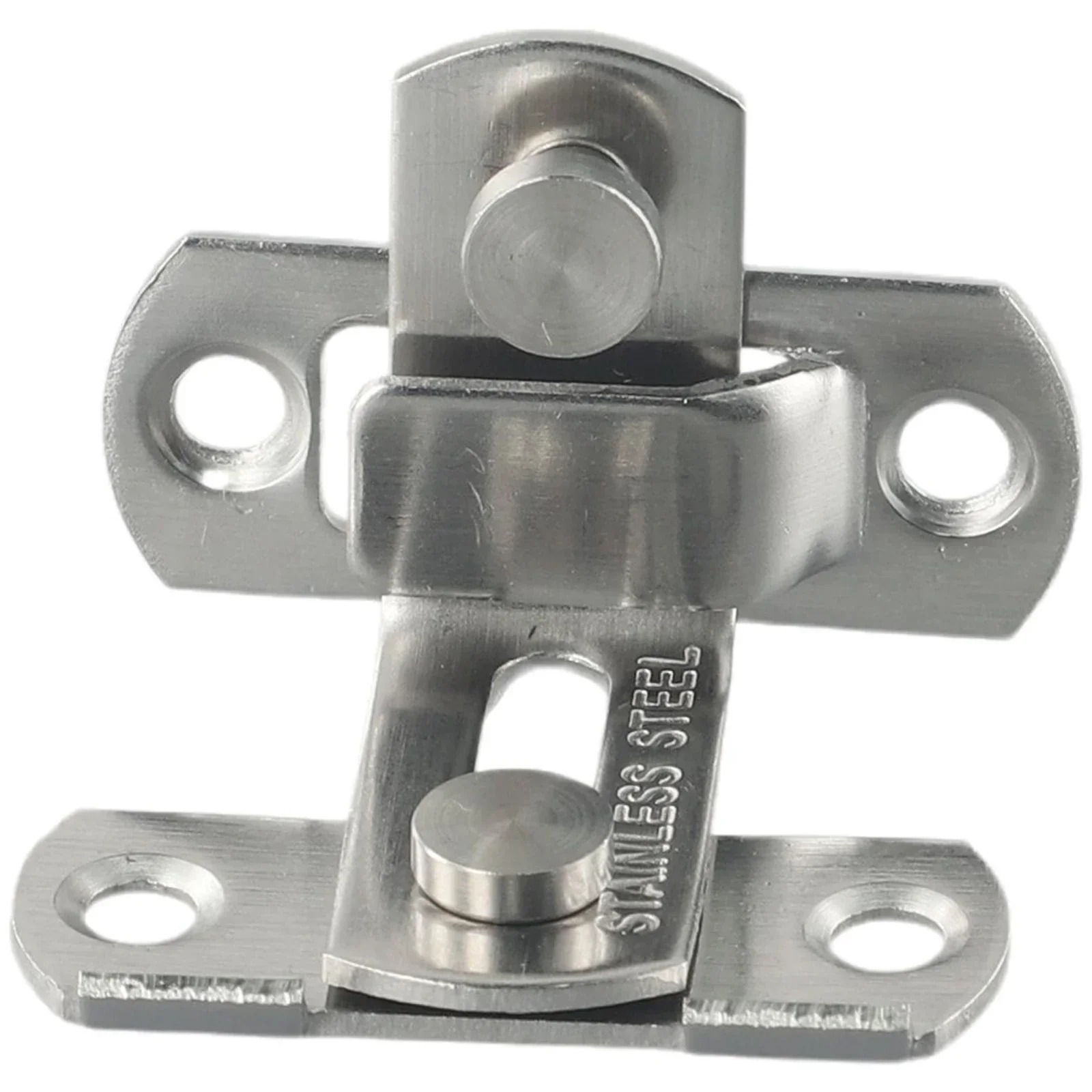 Дверной болт с защелкой 90-градусная засовка серебряный раздвижной замок мебель