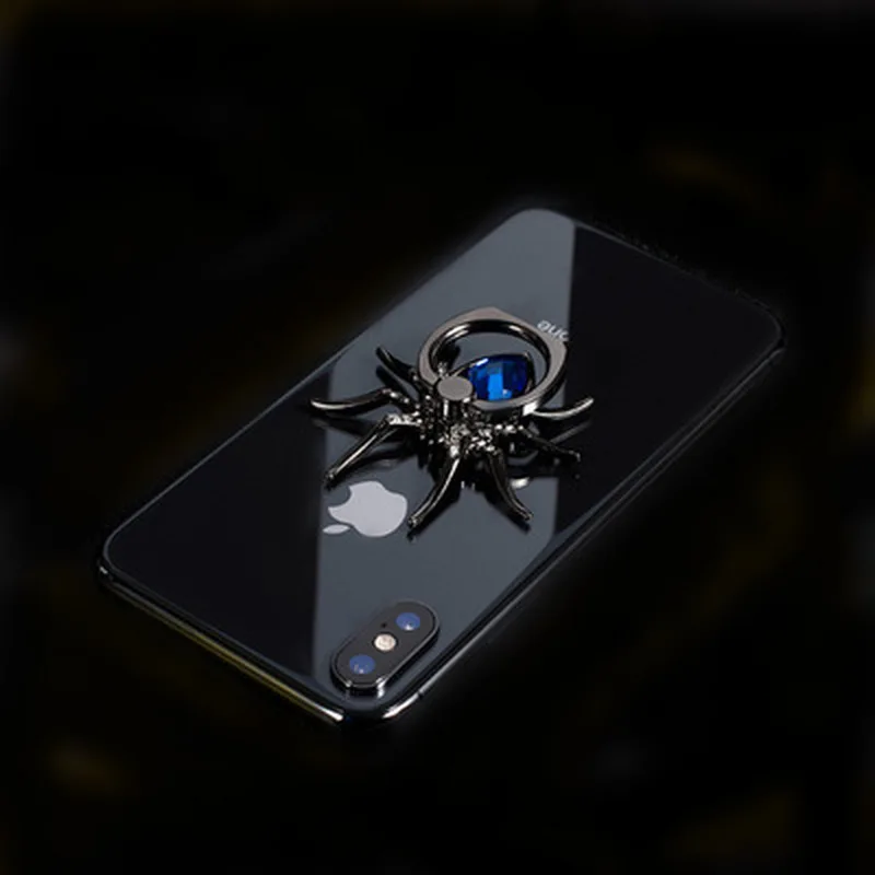 

1 Pcs Spider Metal Finger Ring Mobile Phone Smartphone Car Mount Bracket Stand Holder for IPhone Smart Phone Ring Wholesale