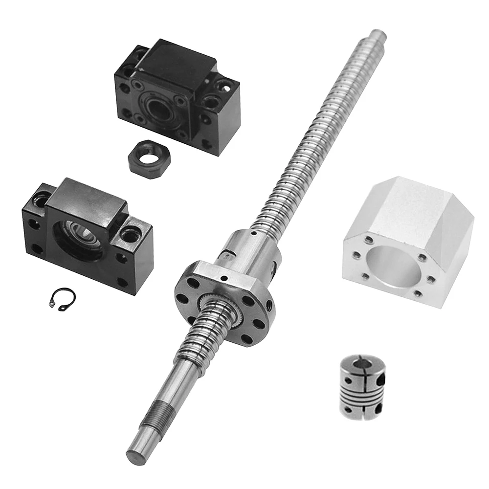 HGR15 квадратные линейные направляющие рельсы 2PC + 4PC блок HGH15CA SFU1605 шариковый винт