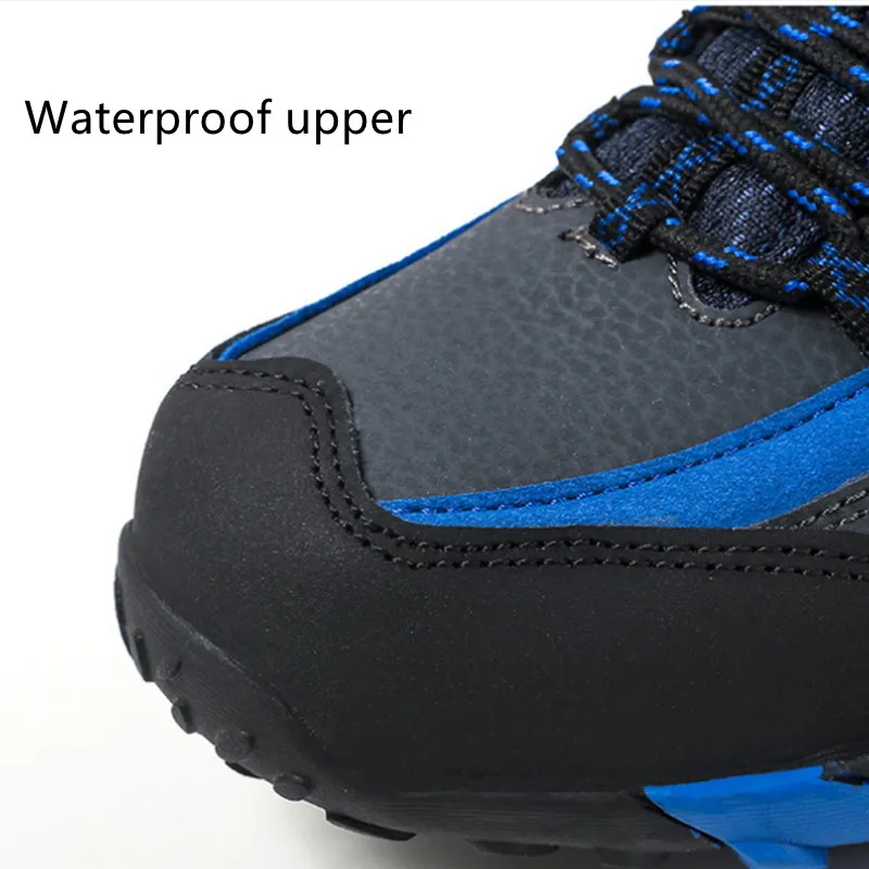 Sneakers  Men's Outdoor Hiking Shoes Breathable Anti-skid Rock Climbing Shoes Man High Quality Couple Trekking Trail Baskets
