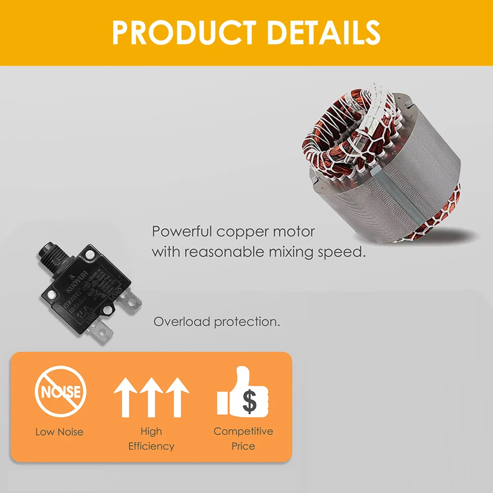 Спиральный миксер для теста 3 кг 5 8 10 12 15 20 25 50 100