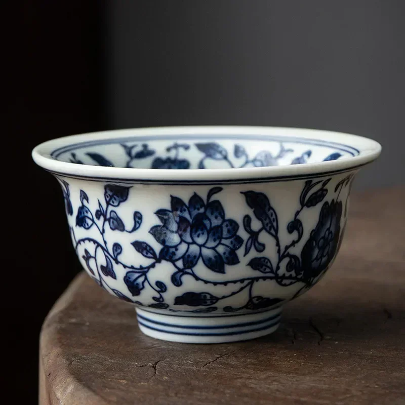 

Китайская ручная фарфоровая чайная чашка RI ONIY TEASET 120 мл