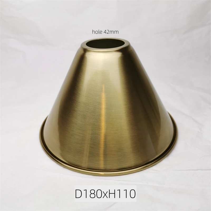 

Металлический абажур с отделкой железа, дневной свет, 4 стиля, лампа Эдисона, оттенки, сделай сам, металлические латунные покрытия, аксессуары для ламп