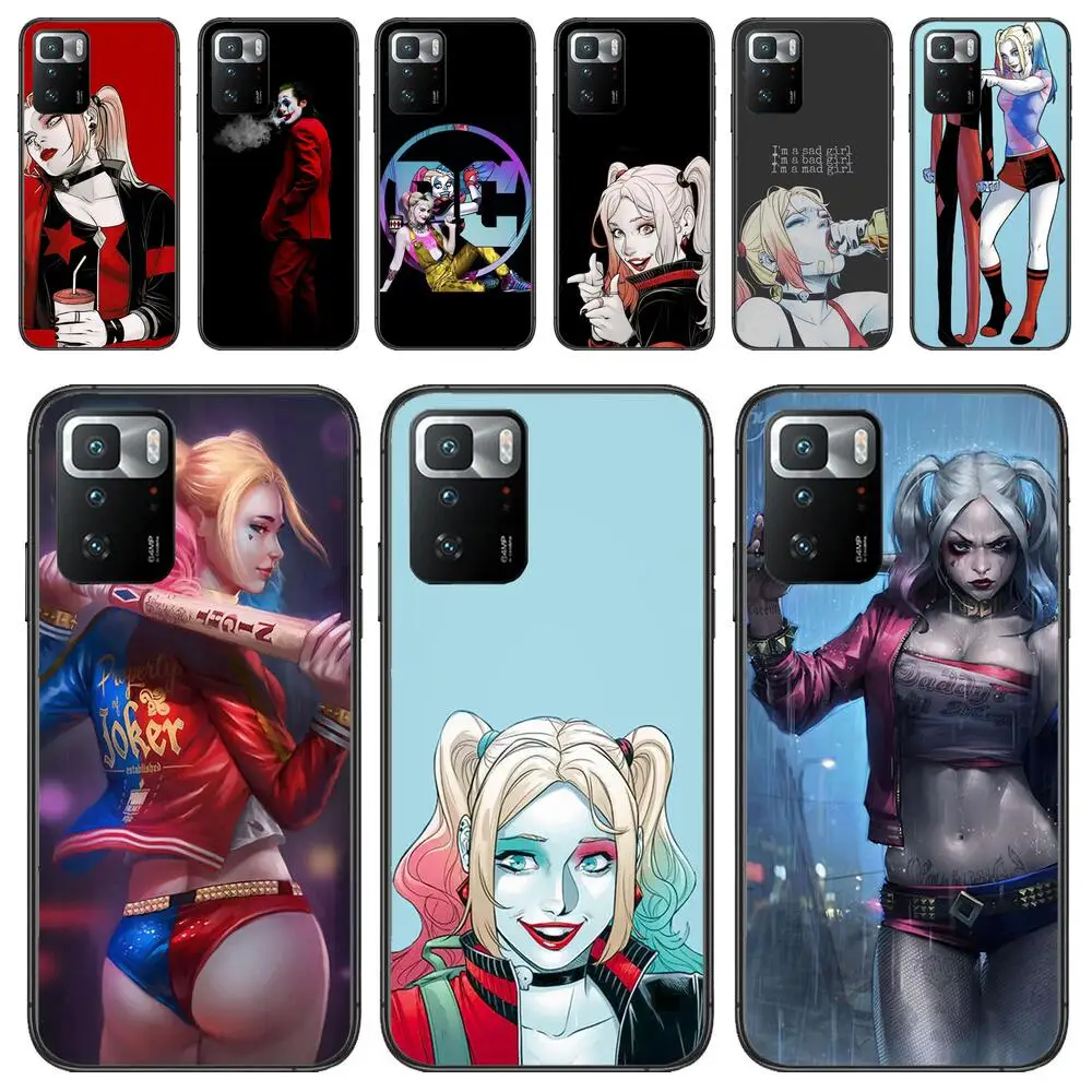 

harley quinn Phone case For Redmi Note 4 5a 5 6 7pro 7 8 8pro 8t 9 pro max 9s 9t 10 10pro Phone cover soft