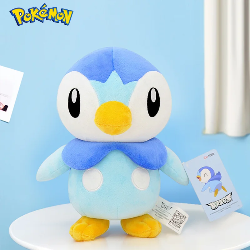 Оригинальные плюшевые игрушки Pokemon Piplup мягкие животные каваи аниме куклы подарок