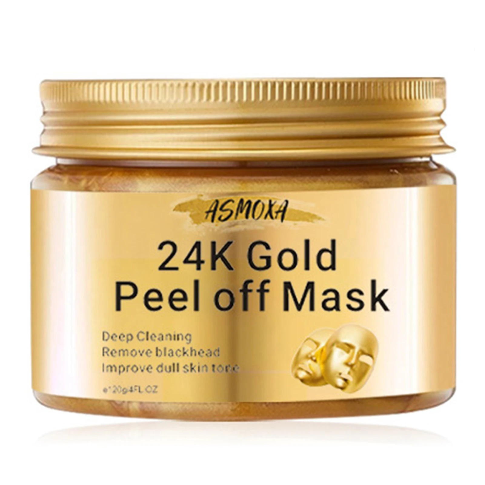 

24K Золотая черная маска для лица 24K Золотая Отшелушивающая Маска глубокое очищение пор и Удаление прыщей Отшелушивание без жестокости