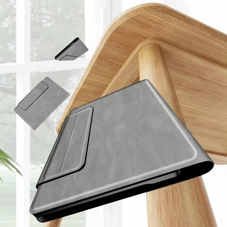 Кожаный чехол со складной беспроводной клавиатурой и пряжкой для VIVO X Fold3 Fold 3 PRO 5G