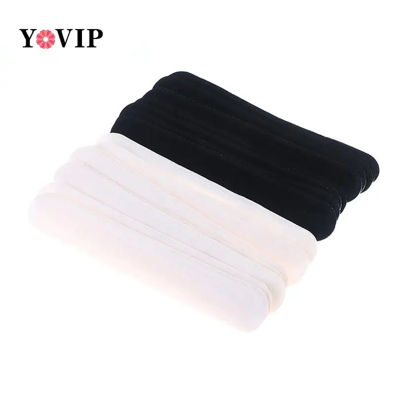 

10pcs Black White Hat Size Reducer Sweatband Durable Golf Visor Hat Liner Sweat Absorber Practiacl and Durable