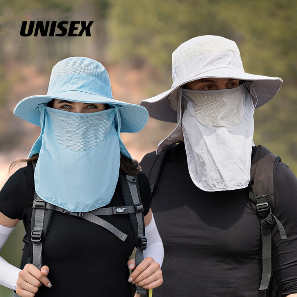Летняя Рыбацкая шляпа для улицы Мужская Солнцезащитная быстросохнущая Рыбалка