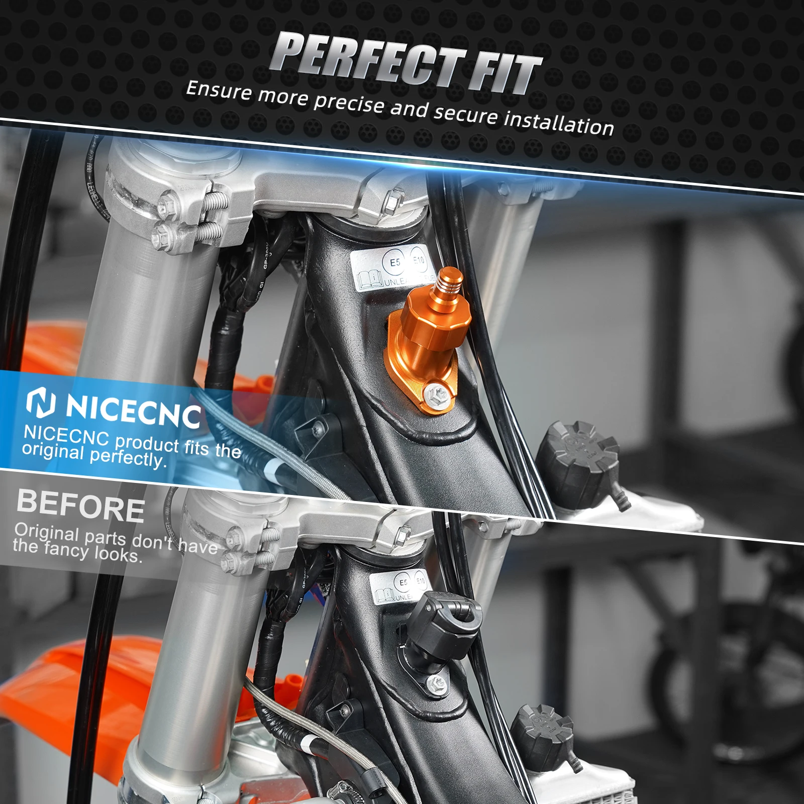 Колпачок наполнителя масла NICECNC для KTM EXC 300 2024 защитная крышка мотоцикла XCW 150 250