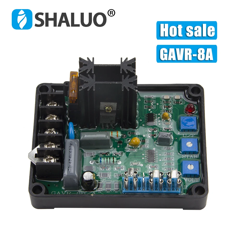 GAVR-8A GAVR12A/B AVR бесщеточный дизельный генератор, автоматический модуль регулятора напряжения, стабилизатор напряжения электрогенератора GAVR8A