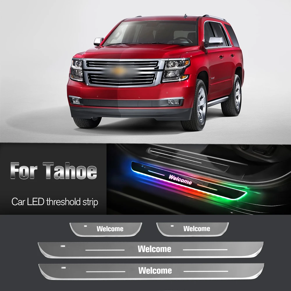 Автомобильный порог для Chevrolet Tahoe MK2 2000-2020 2007 2008 индивидуальный логотип
