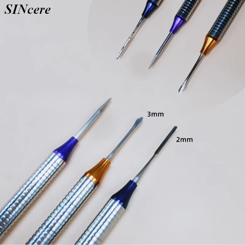 Стоматологическая дрель для сломанного корня титановый наконечник гибкая