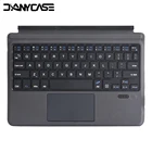 Для Microsoft Surface Go 10 дюймов 2018 тонкий трекпад Беспроводная BT клавиатура Встроенный Двухкнопочный трекпад Type-c 5 миллионов нажатий