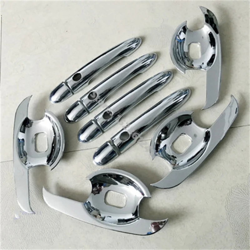 

ABS Chrome car Door Handle Bowl Trim Side Door Handle Cover Trims car accessories For Reynolds koleos 2009-2016 Car styling