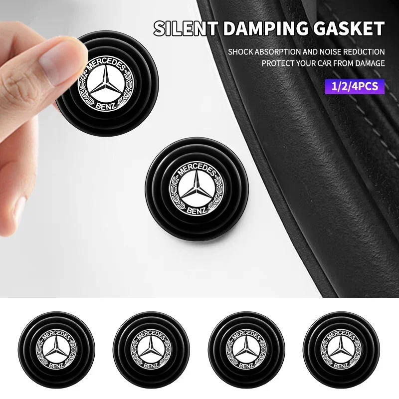 Автомобильный силиконовый амортизатор дверной багажник акустический коврик для