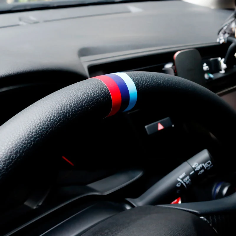 

Bike Personalized Sticker Germany Italy France Russia National Flag Sticker Auto Steering Wheel Grille Stickers Styling