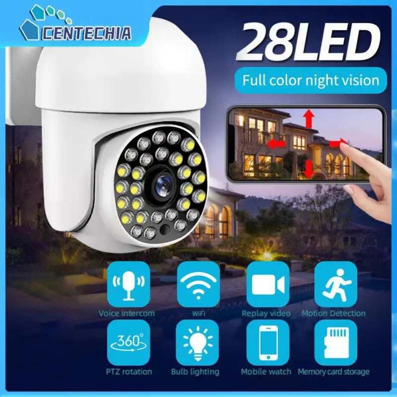 

Ptz Camera Two-way Audio Home Security Home Surveillance Camcorders 360 Degree Rotating Wireless Camera Webcam Smart Home 1080p
