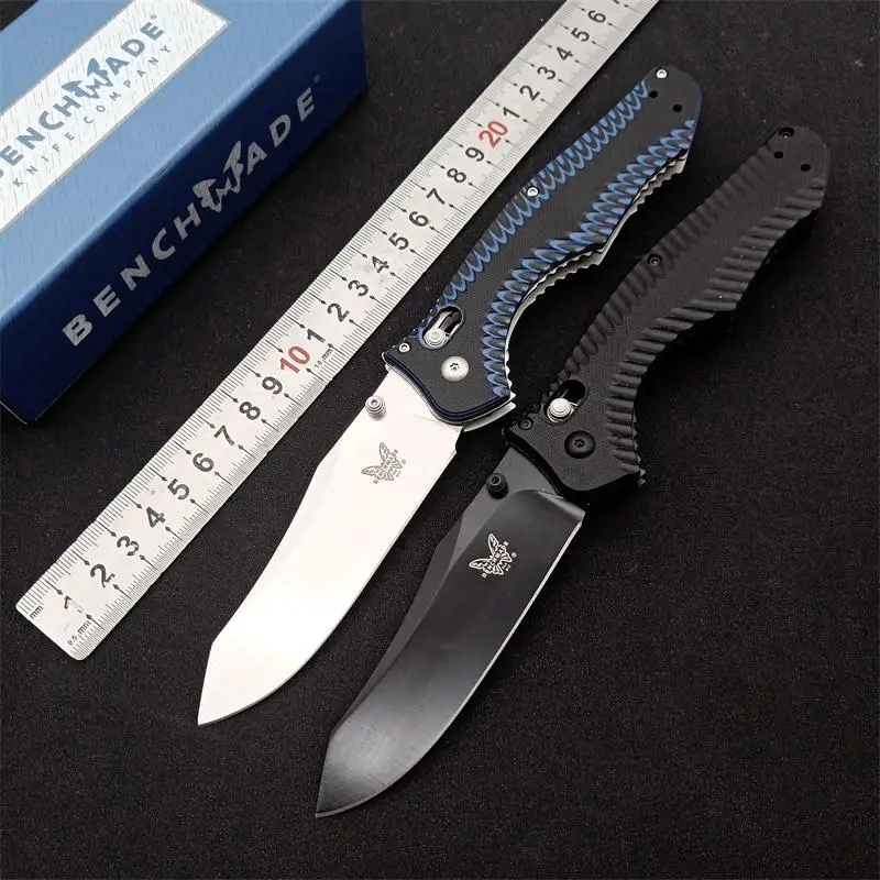 

Benchmade 810 Osborne 810BK Contego AXIS Lock Knife Black G10 Folding Knife Small Knife High Hardness Outdoor Camping Knife