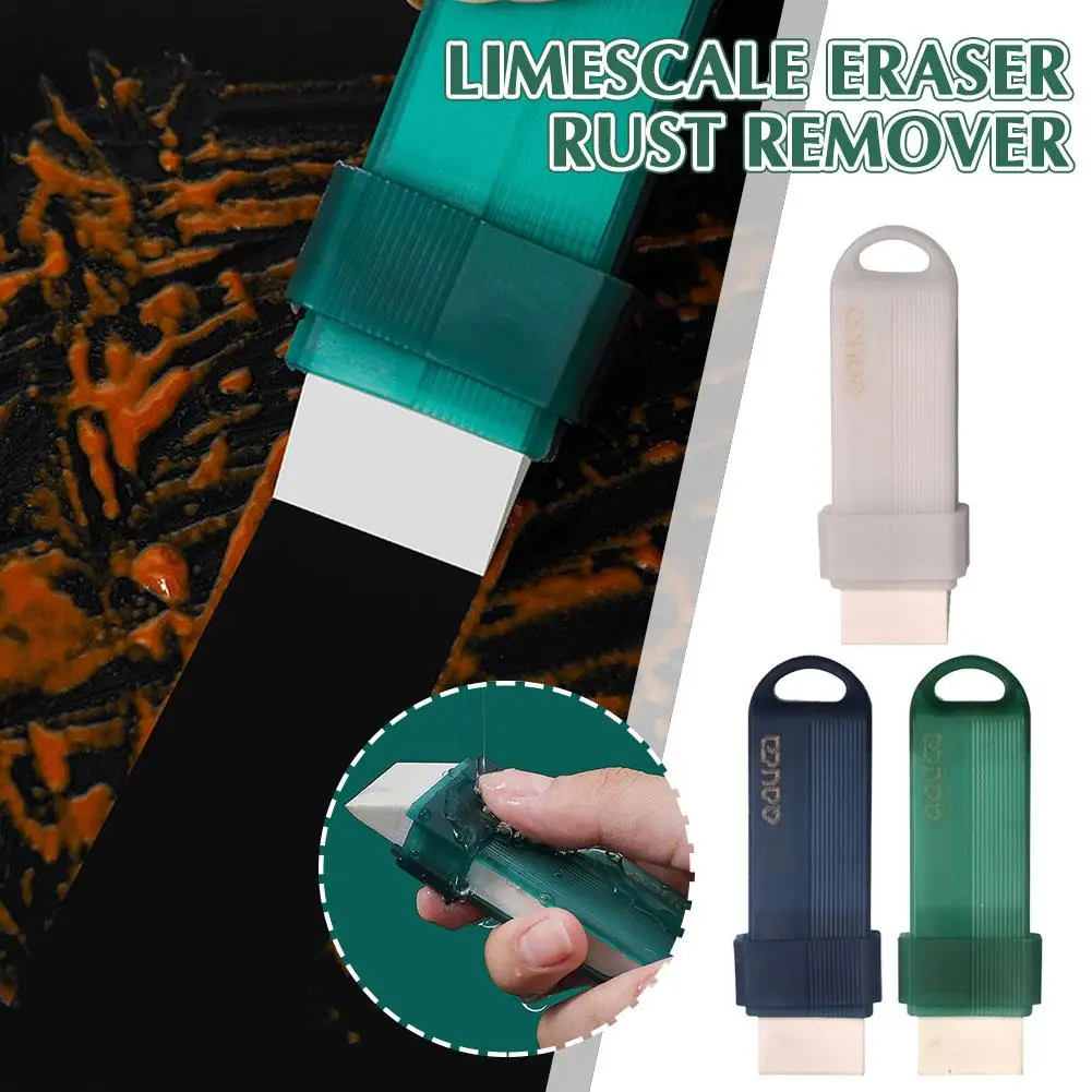 

3/1pcs Resuable Stain Remover Rubber Eraser Kitchen Supplies Eraser Bathroom Limescale Faucet Cleaning Glass Stain Rust Rem N2C9