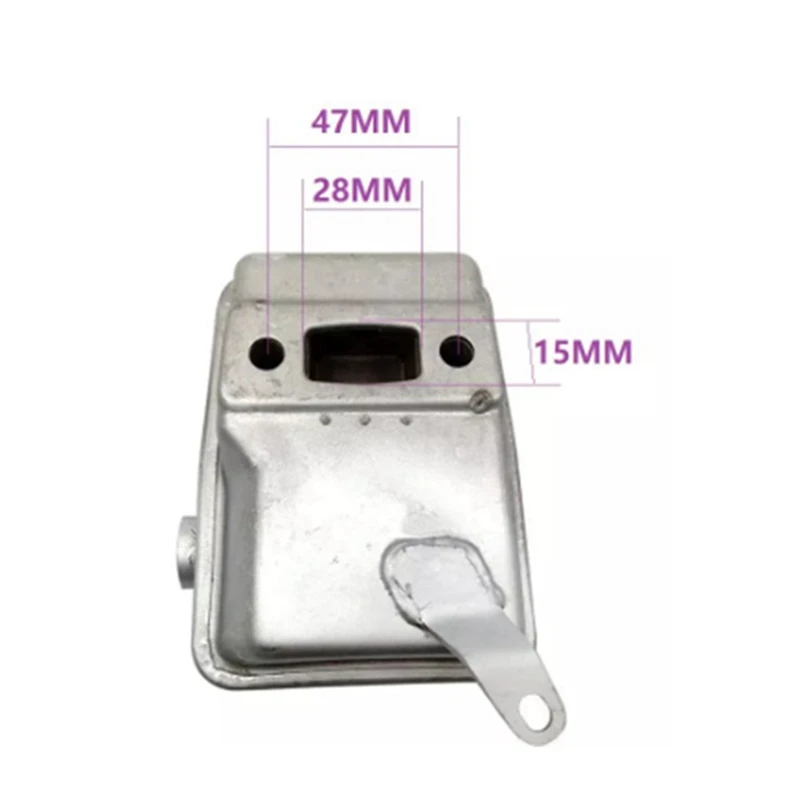 Заземляющий шнек глушитель выхлопной трубы заземления 1E-48F 63CC запасные части