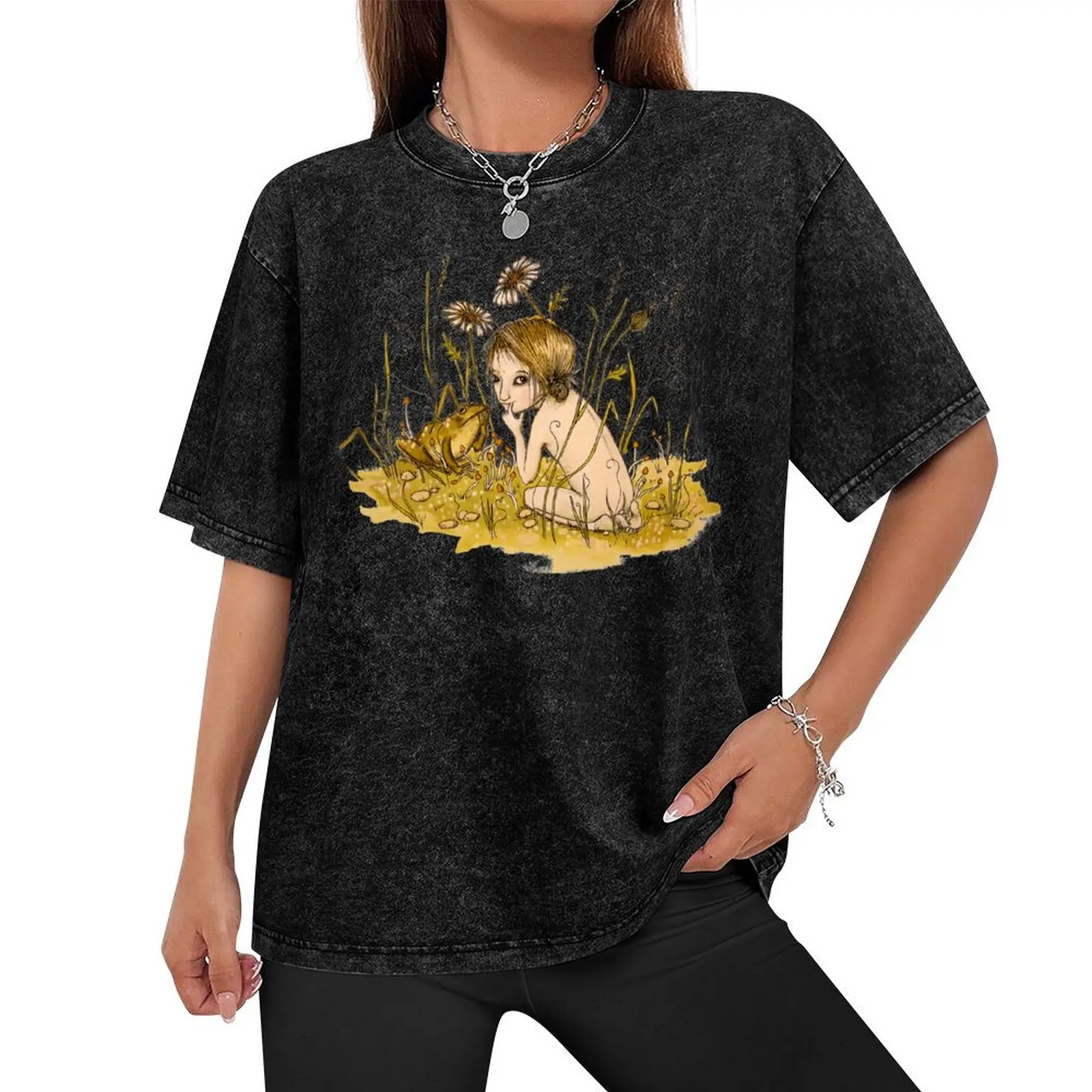 Футболка с изображением секретной лягушки винтажные футболки фигурками аниме