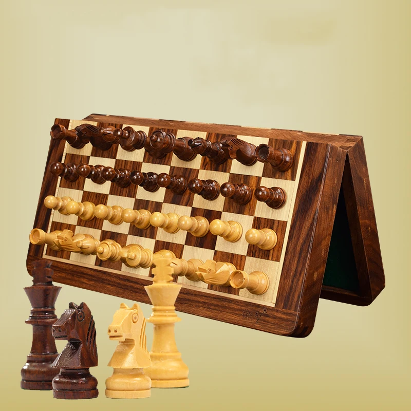 Children Folding Board Games Magnetic Family Table Mini High Quality Chess Game Professional Portable Jeu Echec Chess Set