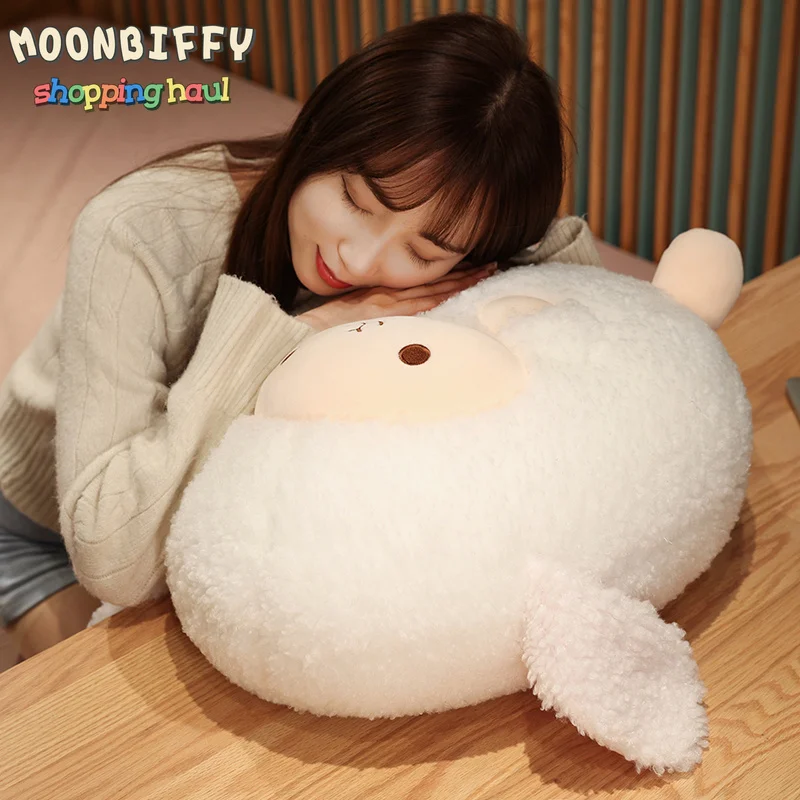 

Little Lamb 23CM/30CM Stuffed Animal Pillow Cartoon Round Ball Sheep Plush Toy Lovely Kids Birthyday Gift Kawaii Room Decor Toys