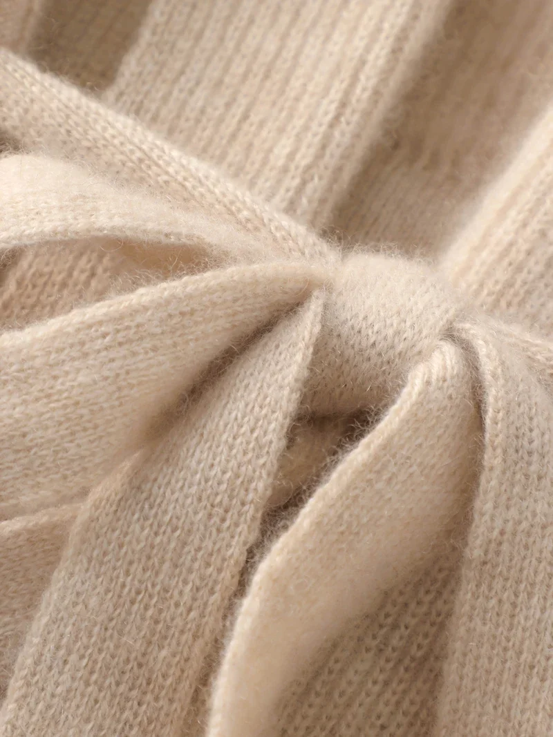 YTFidio женский однотонный жилет из 100% шерсти с v-образным вырезом топы верхняя