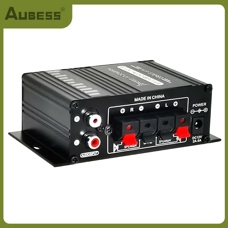 

Mini Amplifier Beautiful 4-16Ω Power Amplifier Led Lights Clearer Audio Amplifier Hifi Audio Power Amplifier Thick And Sturdy