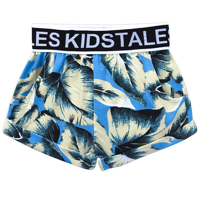 Низкая цена 3 шт./Лот детские пляжные шорты купальник для девочек с принтом