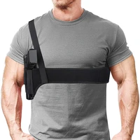right left hand gun holster tactical concealed pistol handgun shoulder pack glock 17 19 airsoft hunting holster waist belt pouch