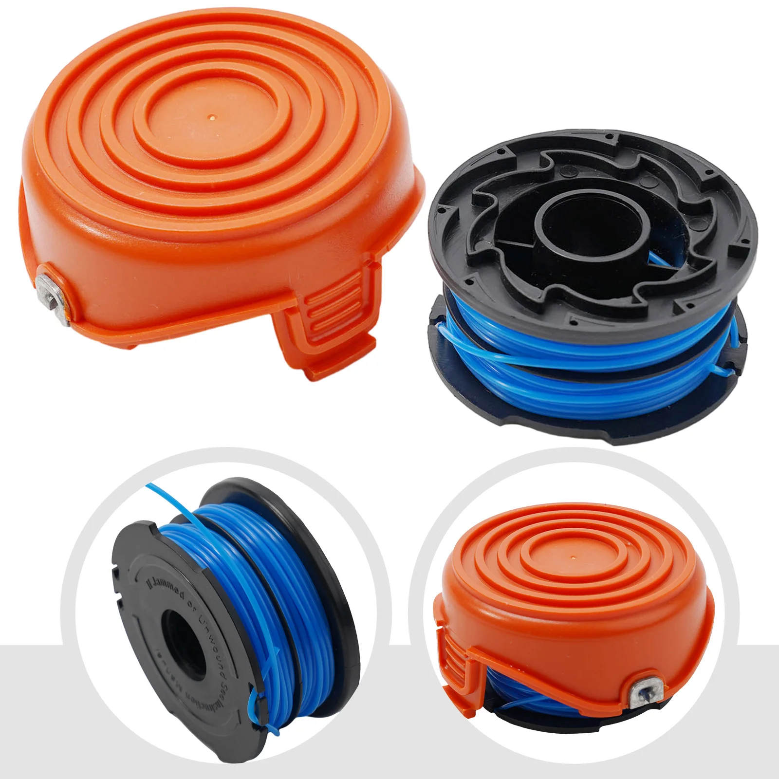 Запасные части для триммера катушка полезная 1 65 мм/12 2 м аксессуары крышка