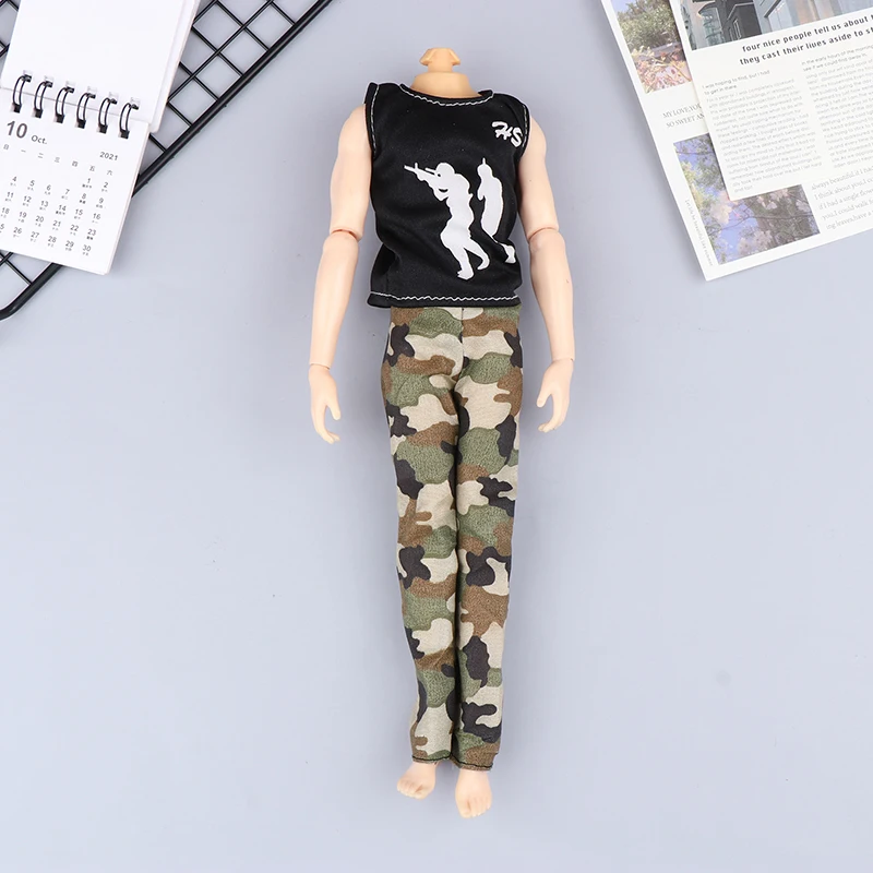 

Черная суперодежда для мальчиков, одежда для кукол, свитшот, брюки, аксессуары для кукол