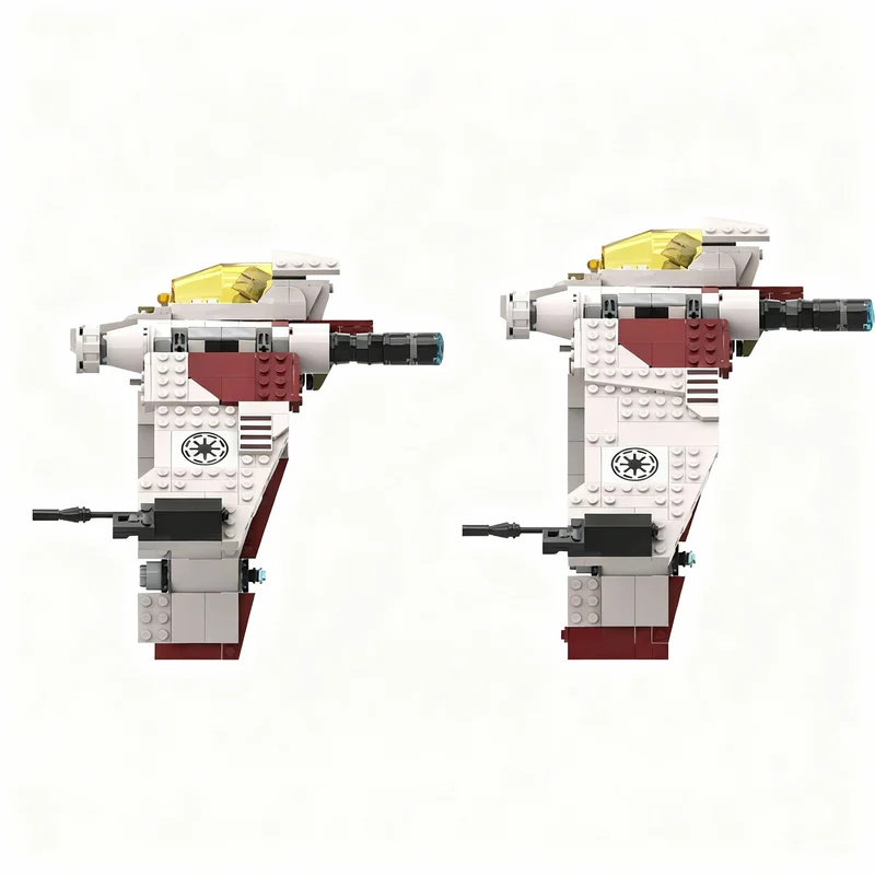 Фото 911 деталей MOC V 19 Torrent Z 95 Headhunter Starfighters: Альтернативная сборка, модель звездолета, конструктор, архитектурные игрушки, кирпичики №2
