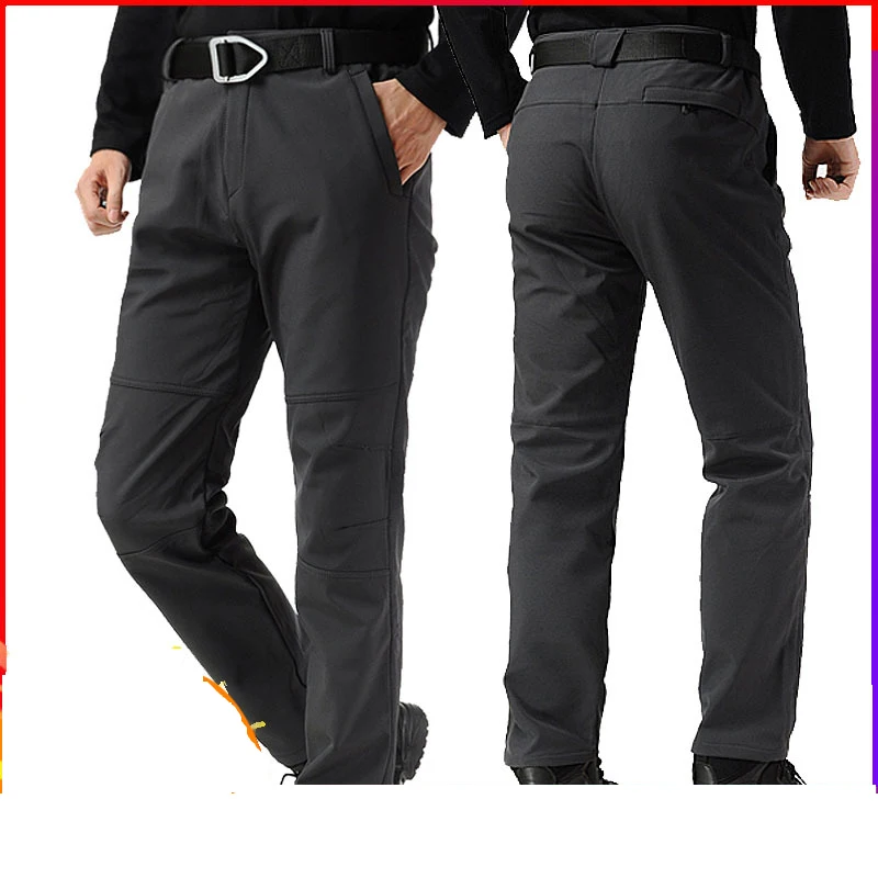 

Winter Warm Plush Pants Military Tactical Pants Men Special Combat Trousers Waterproof Wear-resistant Casual Training Overalls