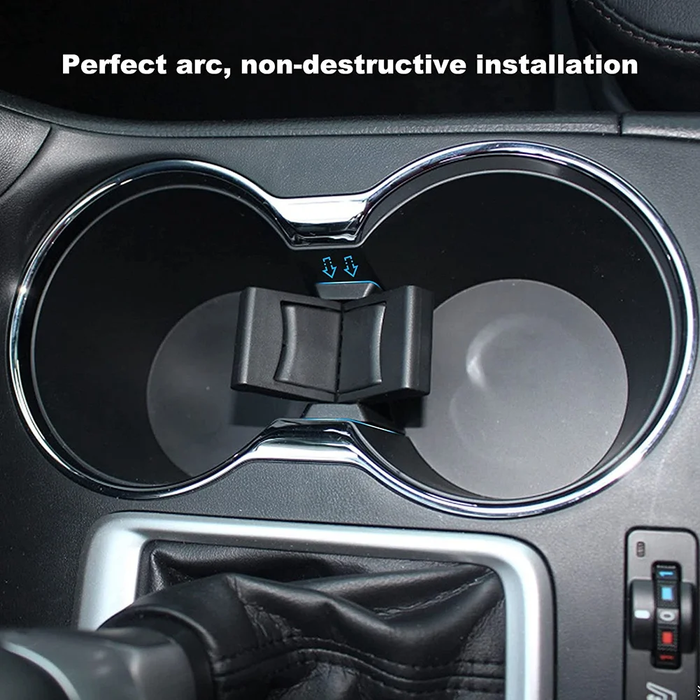 Держатель чашки на центральной консоли вставка-разделитель для Toyota Highlander 2014 2015