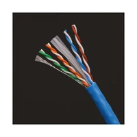 2021 new designed six types of oxygen free copper pvc 23awg cat6 lan cables ethernet network