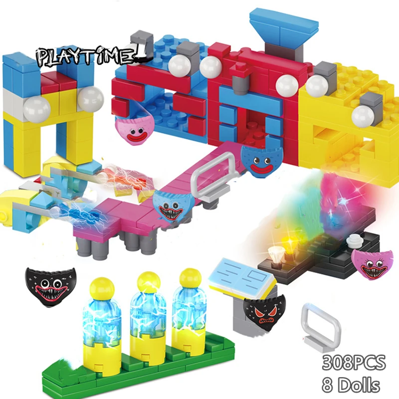 

Dolls Playtime Building Blocks Pobbyed Game Bricks Toys Gifts for Kids Children