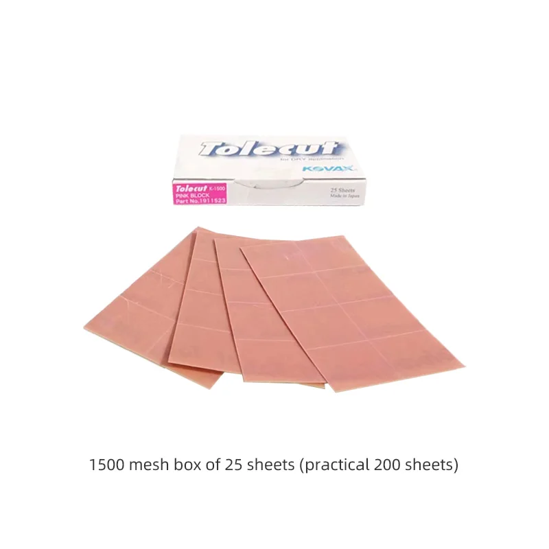 

Шлифовальная бумага KOVAX Tolecut 800/1200/1500/2000/3000