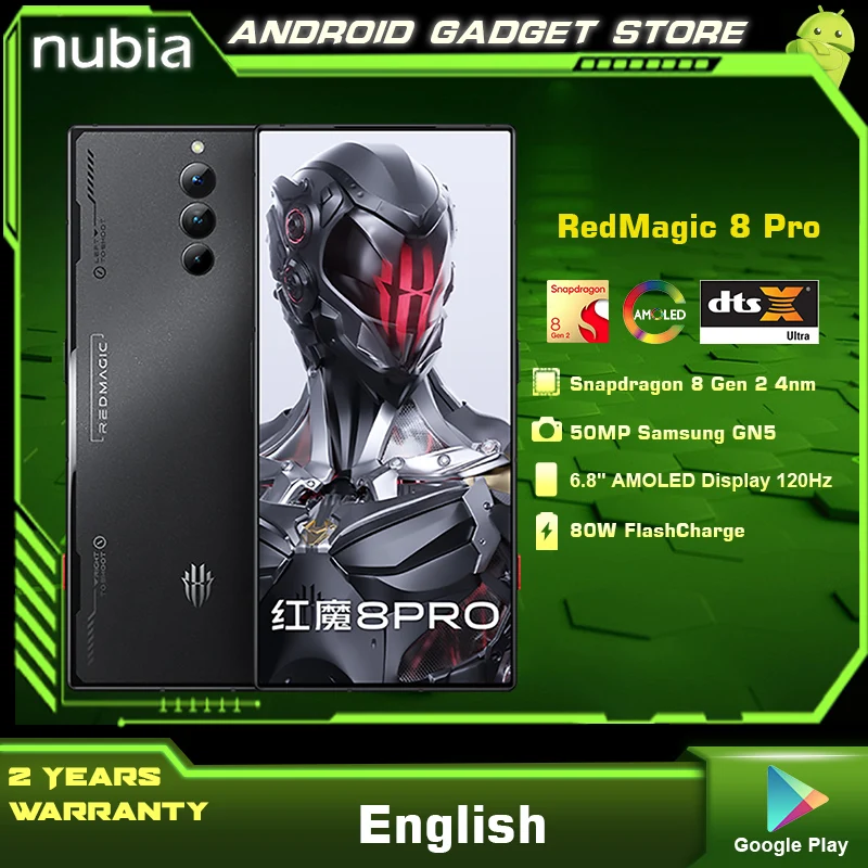 

Новинка, смартфон Nubia REDMAGIC 8 Pro, телефон с внешней фотографией, Snapdragon 8 Gen 2, AMOLED дисплей 6,8 дюйма, Аккумулятор 6000 мАч, суперзарядка 80 Вт, камера 50 ...