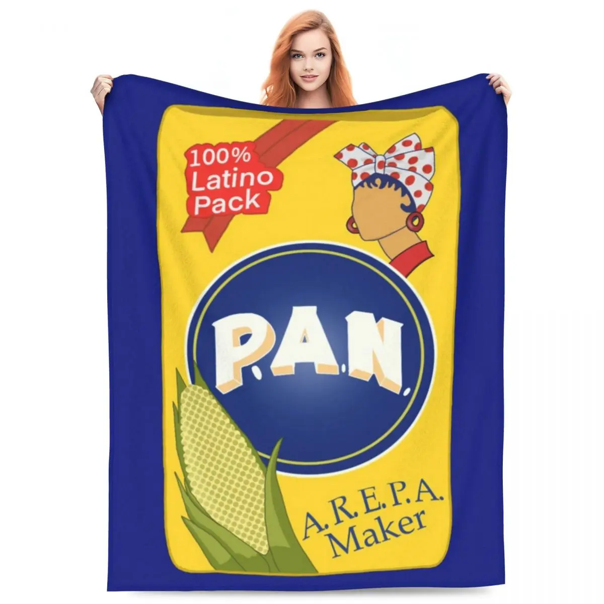 Кинетическое одеяло микро Флисовое в стиле Харина четыре размера теплая Ретро