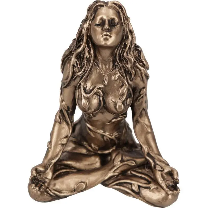 

Home Decor Mini Mother Earth Gaia Statue Resin Meditation Figurines Home Decoration Crafts Ornaments Mother's Day Gift