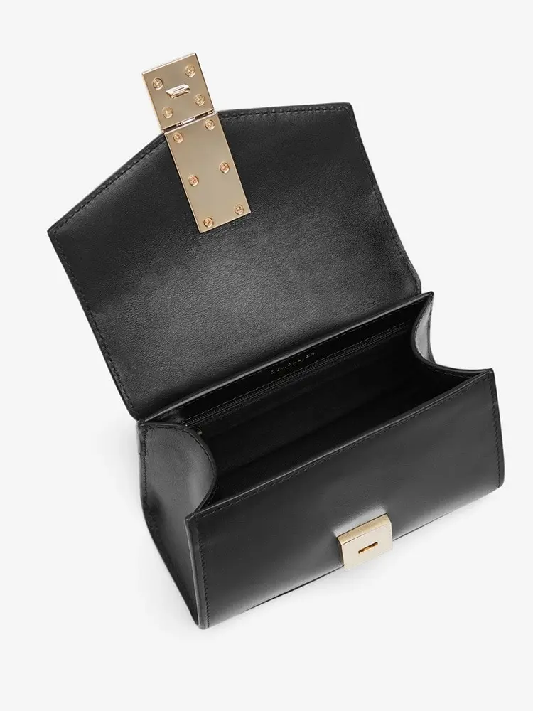 

Demellier French Light Luxury Tofu Bag: Niche Design, Premium Leather, Women's One-Shoulder Crossbody & Underarm Bag with Elevat