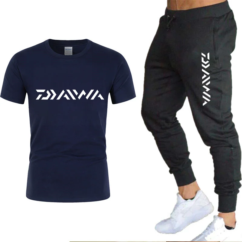 

Новинка 2022, стильная женская/мужская футболка DAIWA, модная одежда для рыбалки, летняя модная повседневная футболка с принтом и короткими рука...