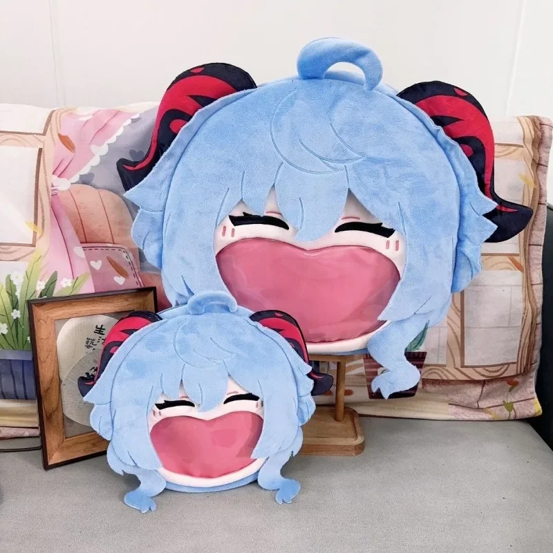 Genshin Impact Ganyu Itabag аниме периферийные устройства милый мультяшный рюкзак большой