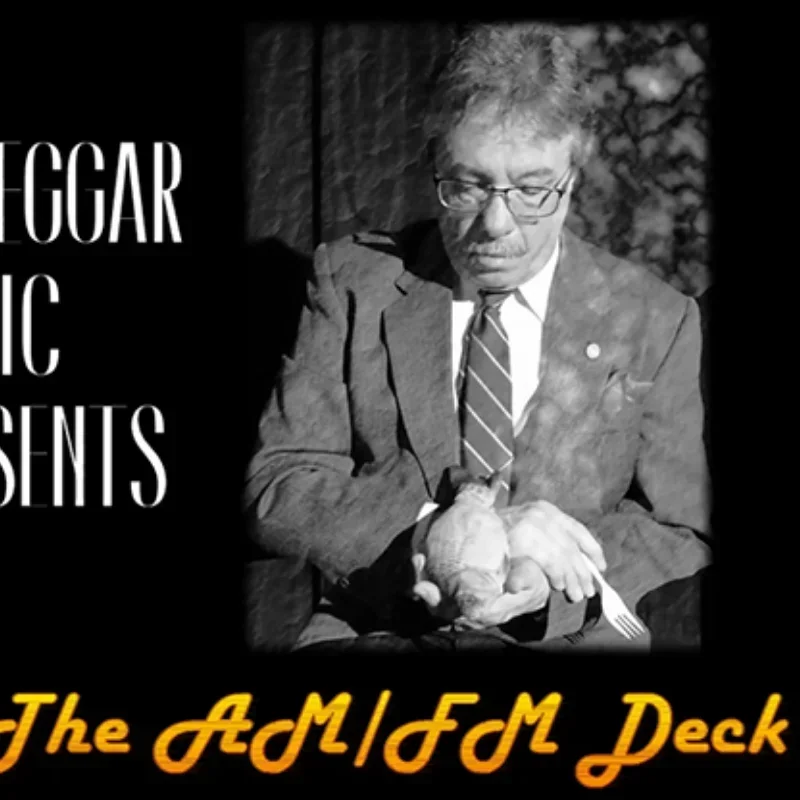 AM FM колода Красный Майкл Breggar волшебный трюк карта магия Закрыть Magic Magica