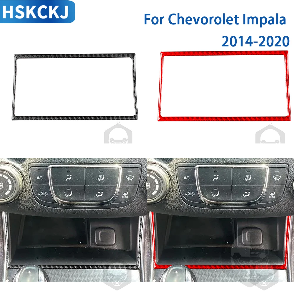 Для Chevrolet Impala 2014-2020 автомобильные аксессуары из углеродного волокна внутренний